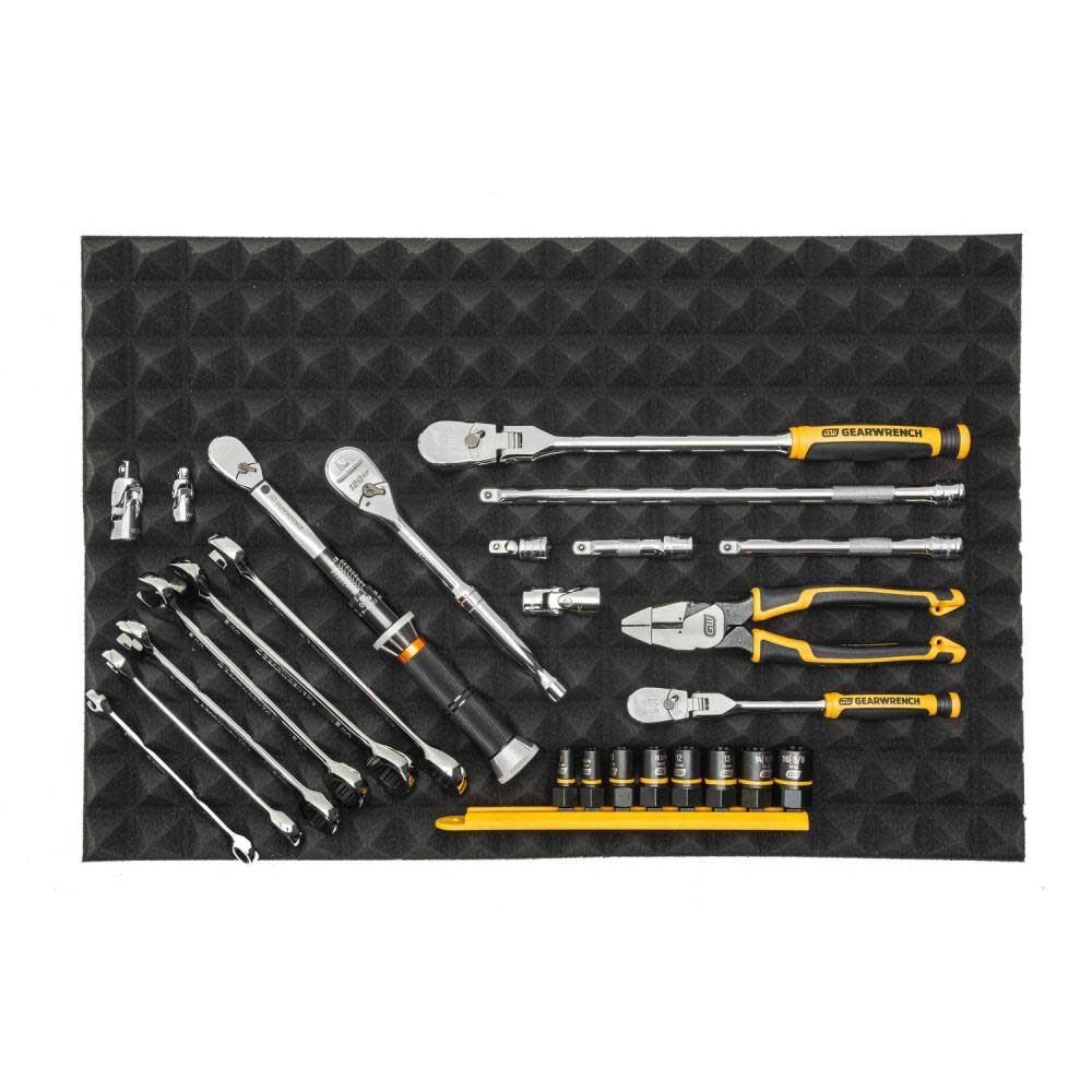 GEARWRENCH 4 Piece Trap Mat Universal Tool Drawer Liners, large image number 5