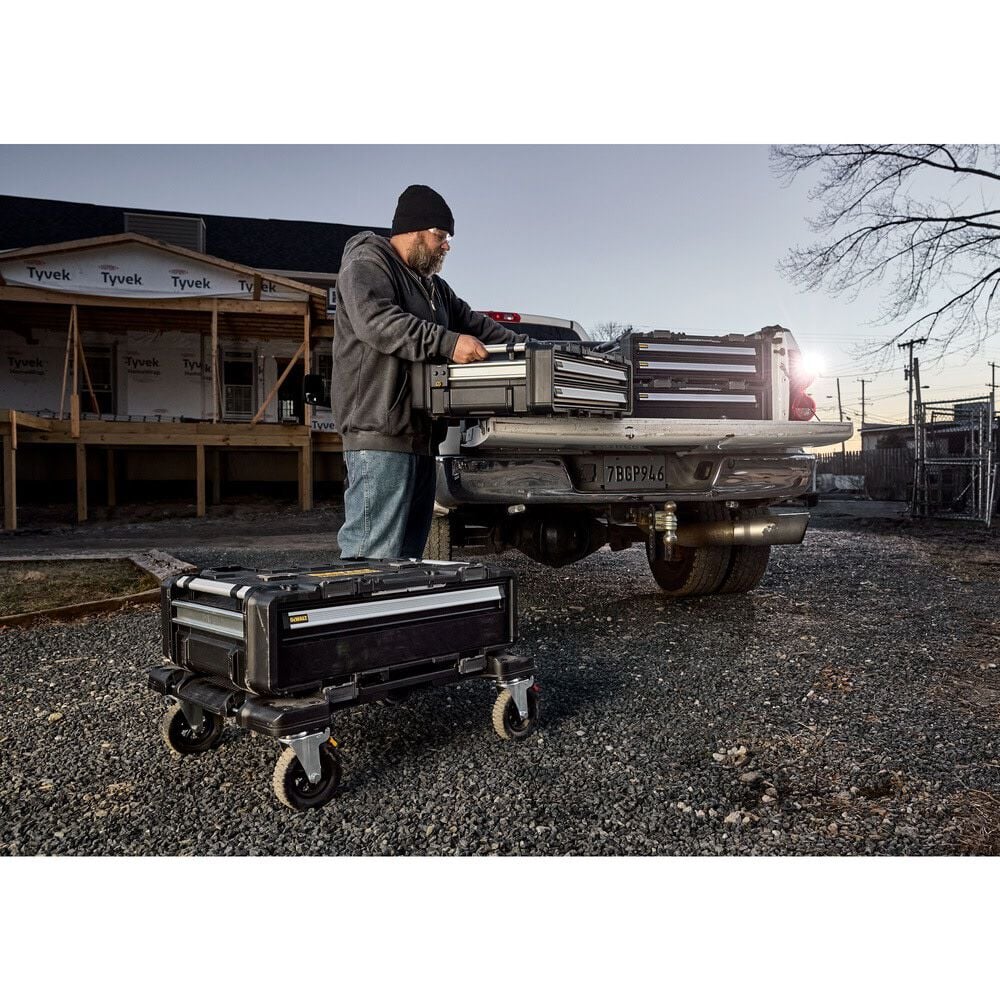 DEWALT ToughSystem 2.0 DXL 30 Inch Deep Drawer & Workstation Dolly Bundle, large image number 4