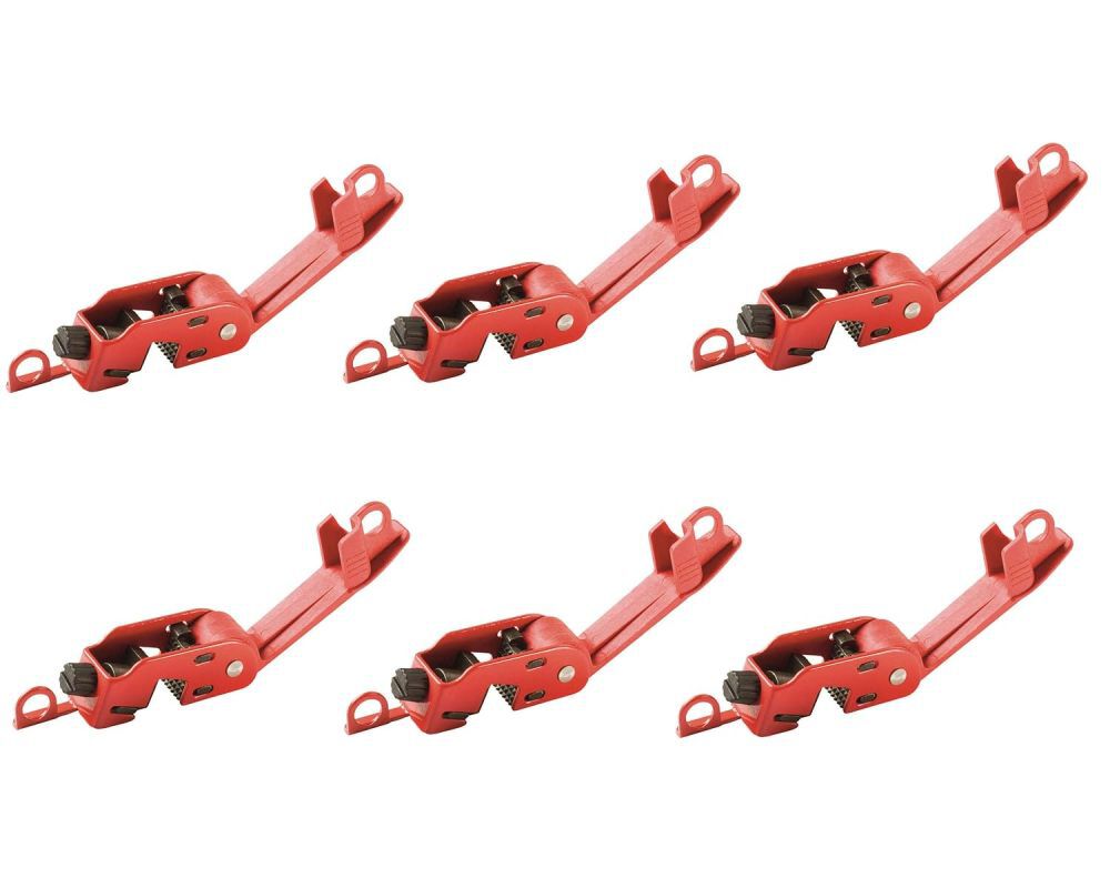 Master Lock Grip Tight Circuit Breaker Lockout for Single & Double Toggle, Red, large image number 4