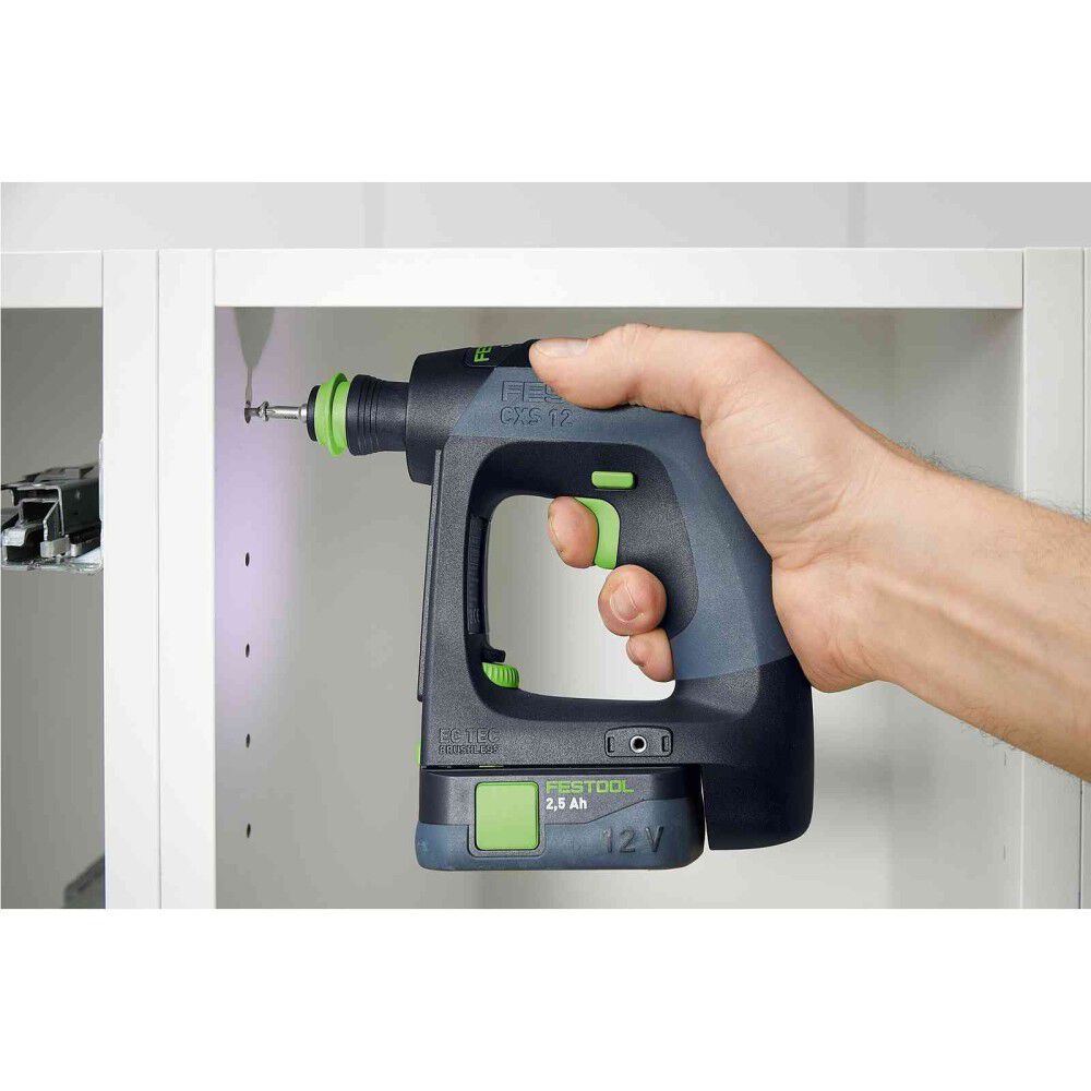 Festool Cordless 10.8V Battery Powered Drill CXS 12 2 5 Set 576869