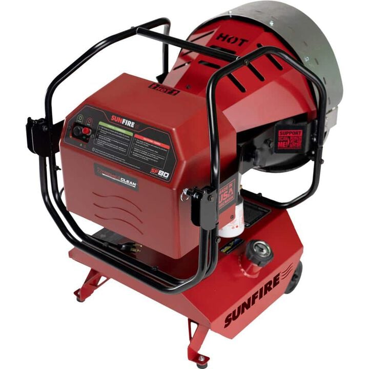 Sunfire SF80 80,000 Btu 1900 Square-Foot Area Diesel/Kerosene Radiant Heater, large image number 8
