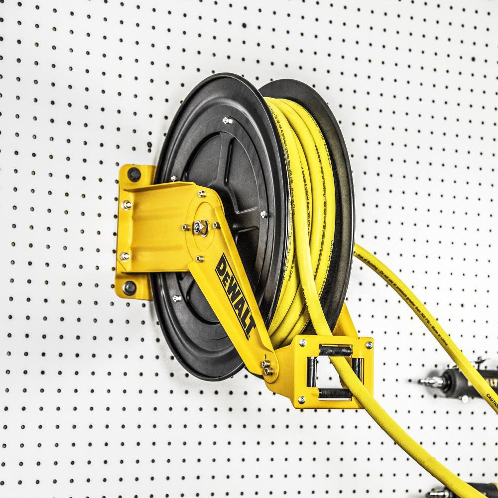 DEWALT 3/8 in. x 50 ft. Double Arm Auto Retracting Air Hose Reel DXCM0240343 from DEWALT Acme