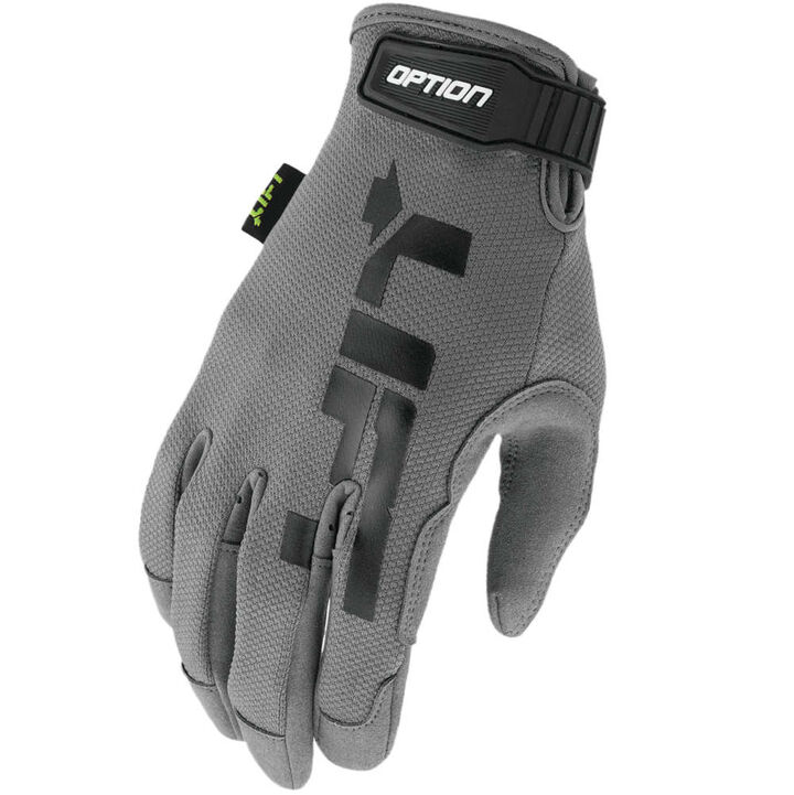 Lift Safety Synthetic Leather Air Mesh Gray Works Gloves, large image number 0