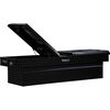 Buyers Products Company 23x20x71 Inch Gloss Black Diamond Tread Aluminum Gull Wing Truck Box, small image number 4