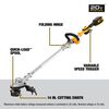DEWALT 20V MAX String Trimmer Kit Folding 14in, small image number 5