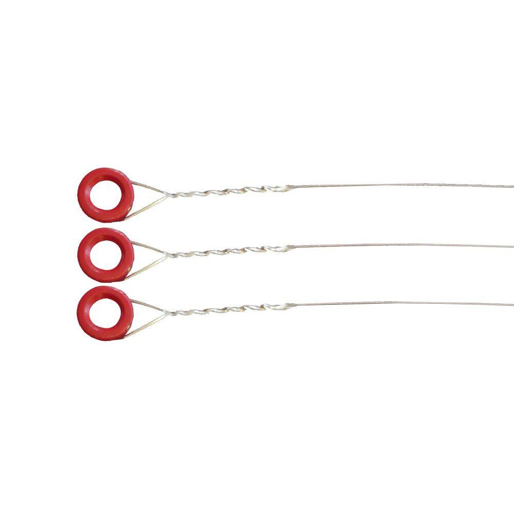 Easy Wood Tools 6 Inch 0.016 Gauge Red Replaceable Wire - 3 Pack, large image number 1