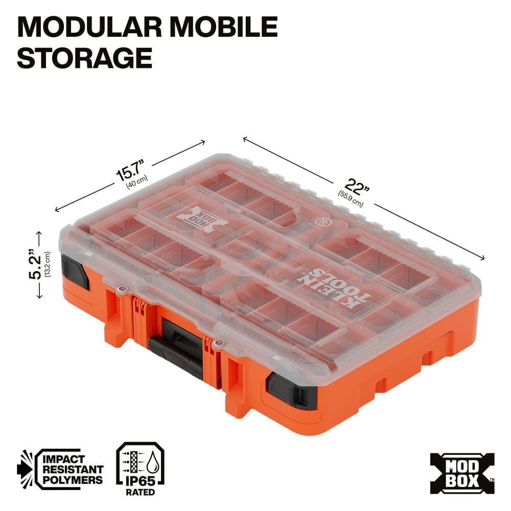 Klein Tools MODbox Rolling, Medium, Small, and Component Boxes Bundle, large image number 17