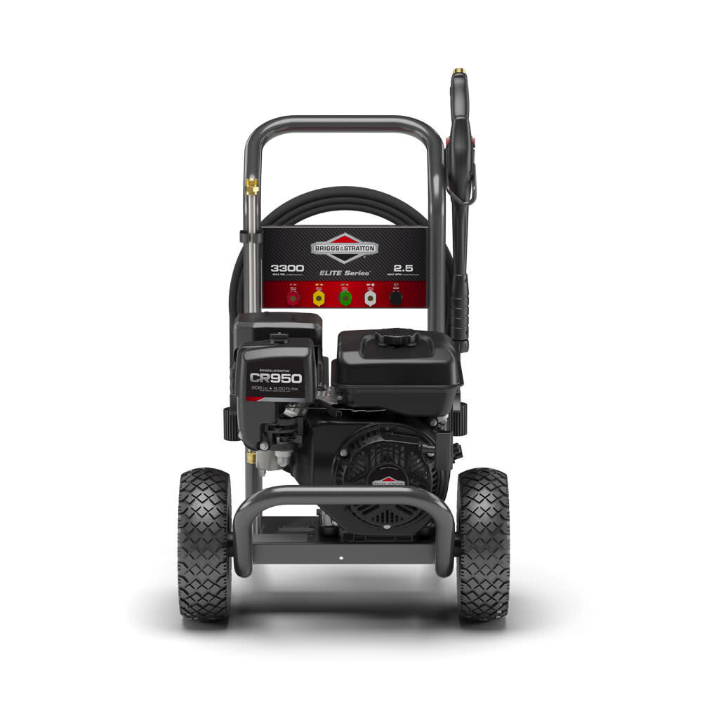 Briggs and Stratton CR950 Series 3300 PSI 2.5 GPM OHV Gas Powered Pressure Washer with 5 Spray Tips, large image number 2