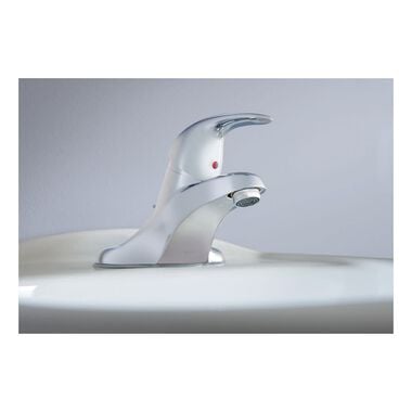 Moen Adler Bathroom Lavatory Faucet Chrome 1 Handle Low Arc, large image number 1