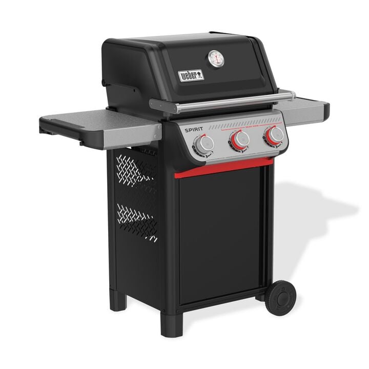 Weber Spirit E-325 26.6 Inch 3 Burner 31000 BTU Black Liquid Propane Gas Grill, large image number 2