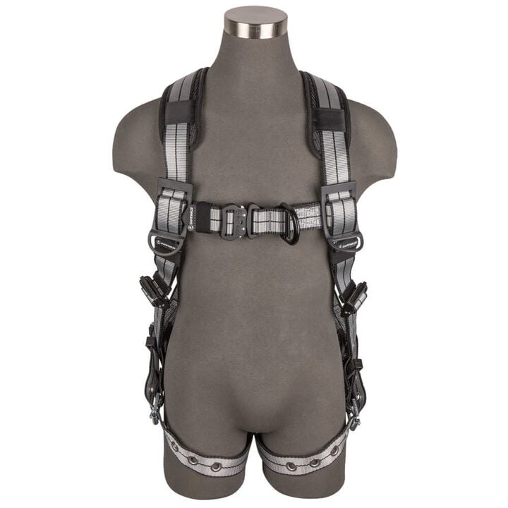 Safewaze PRO+ Slate Full Body Harness: Alu 1D, Alu QC Chest, Alu FD, TB Legs, large image number 0