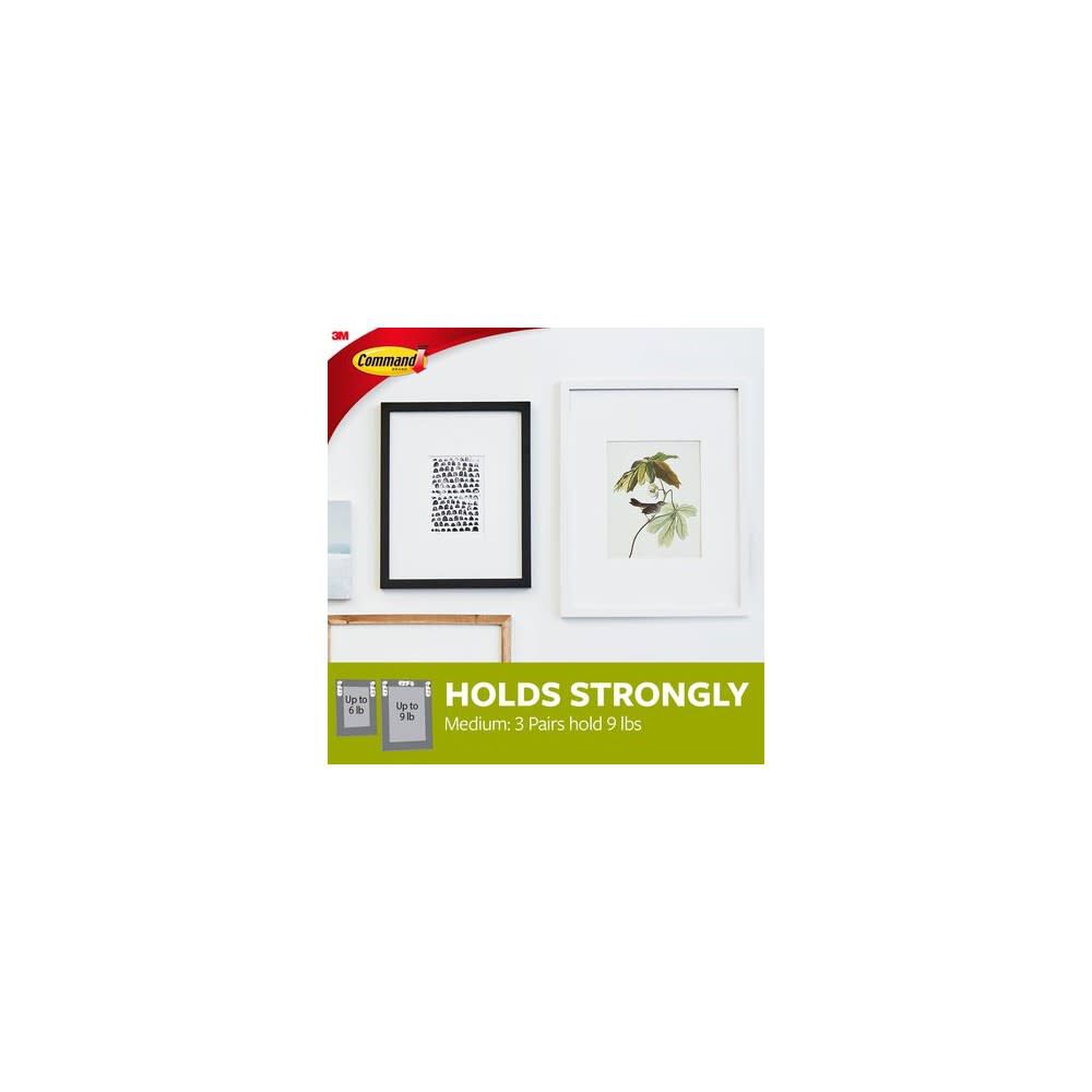 3M Command Medium 2.75 x 0.75in Picture Hanging Strip 12pk, large image number 4
