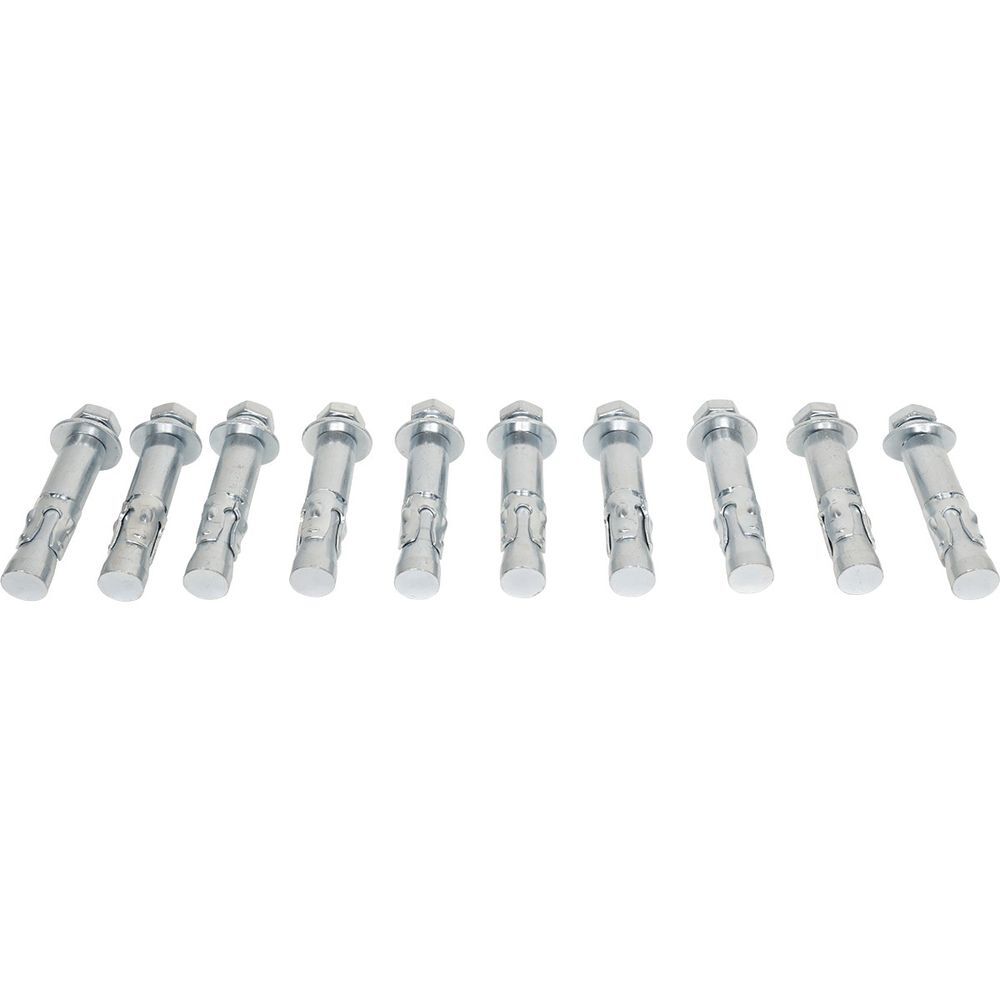 MaxJax 16500 Lbs 7/8 Inch Carbon Steel Anchor Bolt Kit with Fasteners, large image number 5