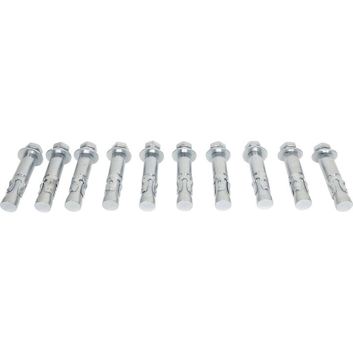 MaxJax 16500 Lbs 7/8 Inch Carbon Steel Anchor Bolt Kit with Fasteners, large image number 4