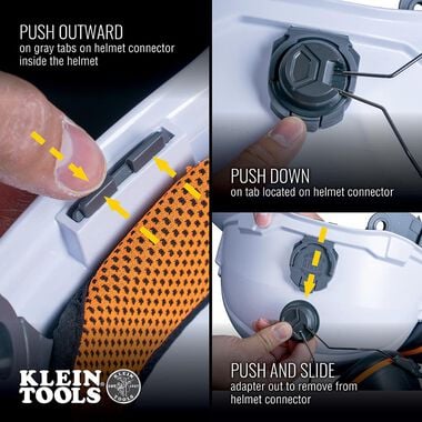Klein Tools Earmuffs for Cap Style Helmets, large image number 4