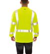 Tingley Job Sight Class 3 Black Front T-Shirt Long Sleeve Hi-Vis 4X, small image number 2