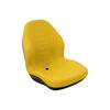 Uni Pro Vinyl Universal Mount Seat with Plastic Bucket Frame Yellow, small image number 3