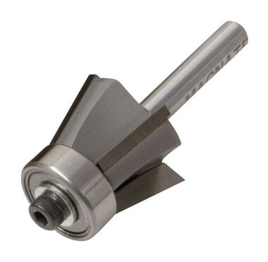Reed Mfg RBIT1 Carbide Router Bit with 1/4" Shaft 15 Degree Bevel