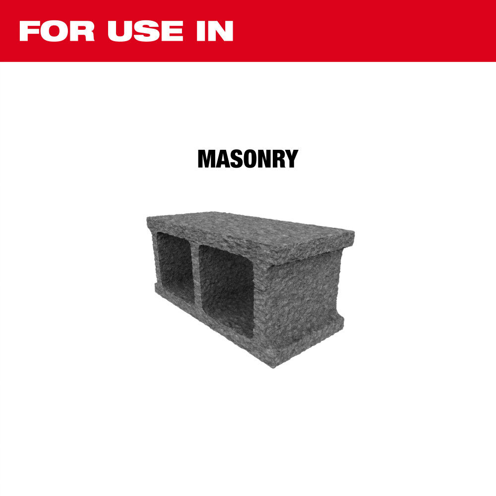 Milwaukee 12 Inch x 1/8 Inch x 1 Inch Masonry Cut Off Wheel Type 1, large image number 3