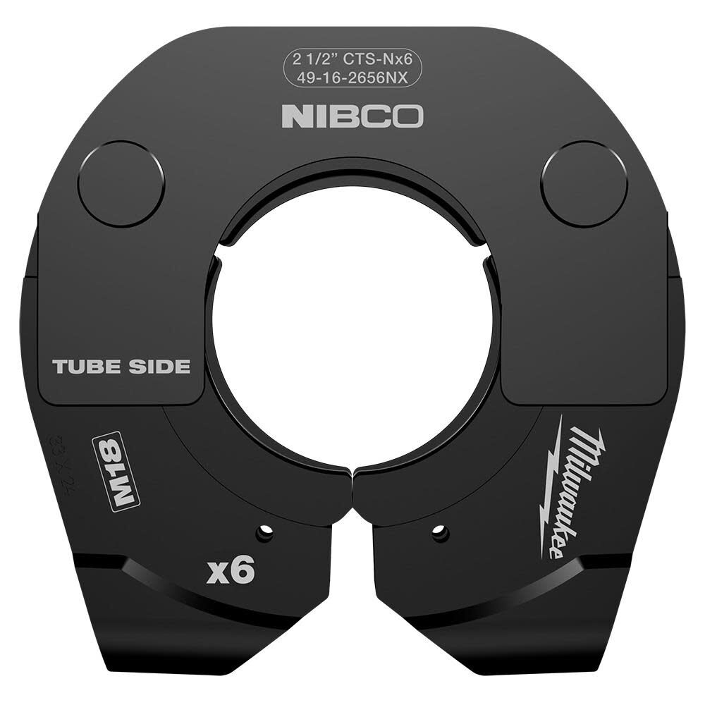 Milwaukee 2-1/2 Inch NIBCO Press Ring for M18 FORCE LOGIC Long Throw Press Tool, large image number 1