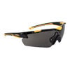DEWALT Chisel Protective Eyewear, Black and Yellow Frame, Smoke Lens, small image number 4