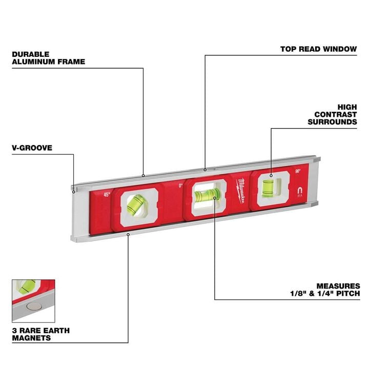 Milwaukee 10 Inch Torpedo Level, large image number 1