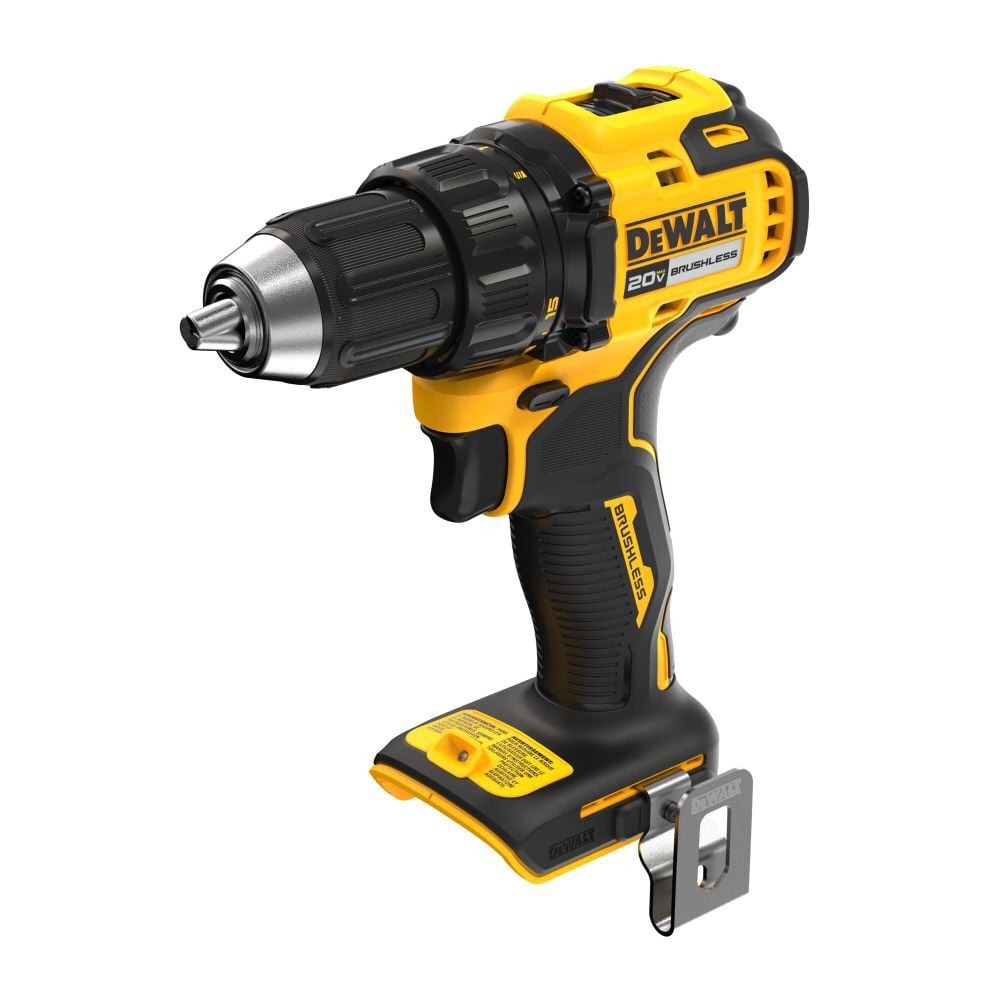 DEWALT 20V MAX Brushless Cordless 1/2 Inch Drill Driver (Bare Tool), large image number 5