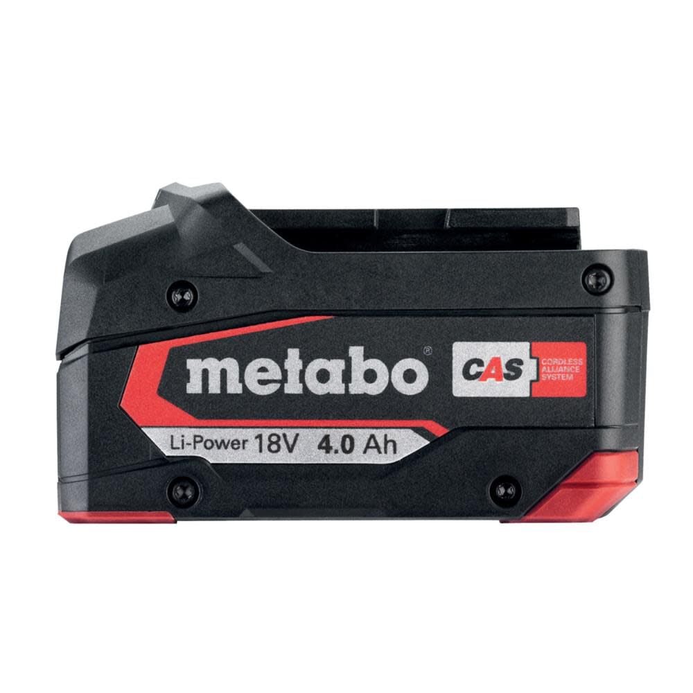 Metabo LiPOWER 18V 4Ah Lithium Ion Power Tool Battery Pack with Fuel Indicator, large image number 2