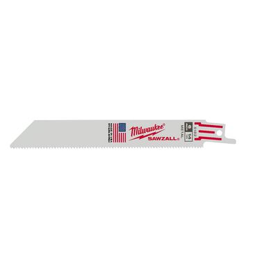 Milwaukee 6 in. 14 TPI Thin Kerf SAWZALL Blades (50 Pack)