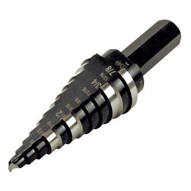 Klein Tools Step Drill Bit #14 Double-Fluted, large image number 7