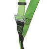 Peakworks Full Body Safety Harness 5-Point Adjustment with Fall Indicator Back and Shoulder D-Rings Pass Thru Leg Buckles Hi-Vis Green/Black Universal Fit, small image number 3