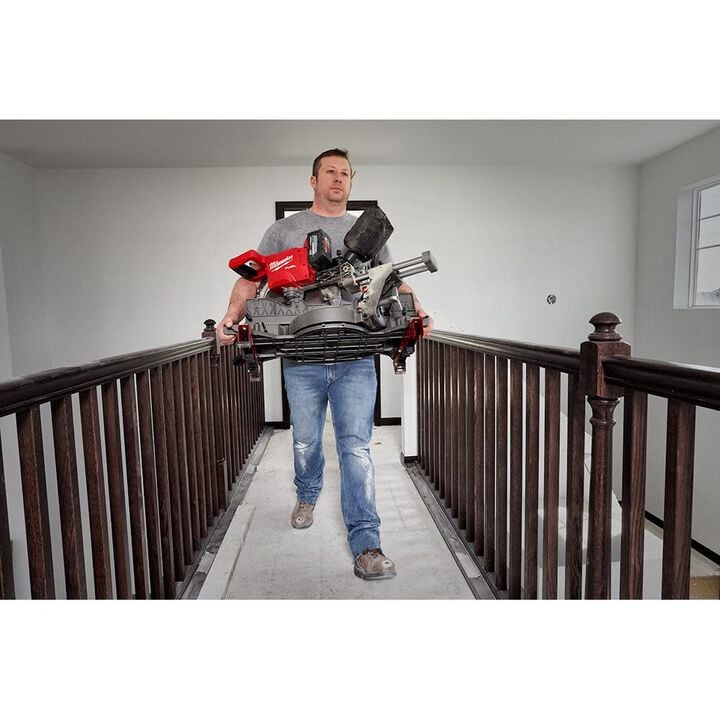 Milwaukee M18 FUEL 12inch Dual Bevel Sliding Compound Miter Saw Reconditioned (Bare Tool), large image number 11