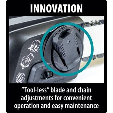 Makita 16 in. Electric Chain Saw, large image number 3