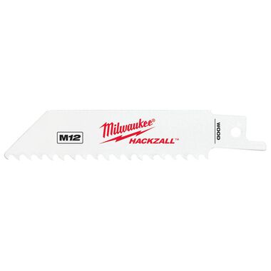 Milwaukee M12 HACKZALL Bi-Metal Blade-Wood 5PK