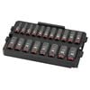 Milwaukee SHOCKWAVE Impact Duty Socket 3/8 Dr 19pc MM Tray Set, small image number 1