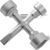 Reed Mfg Meter Box/Curb Box Key, Pentagon, 2 Large, 1 Standard MKH10820 (02380), small image number 1