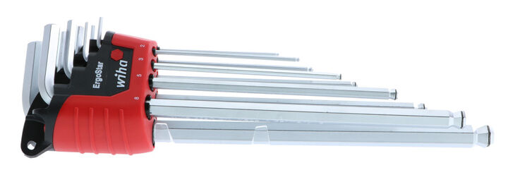 Wiha MagicRing Metric & Inch Ball End Hex L-Key 22 Pc. Set, large image number 4
