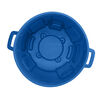 Toter 55 Gallon Round Trash Can with Lift Handle Blue, small image number 5