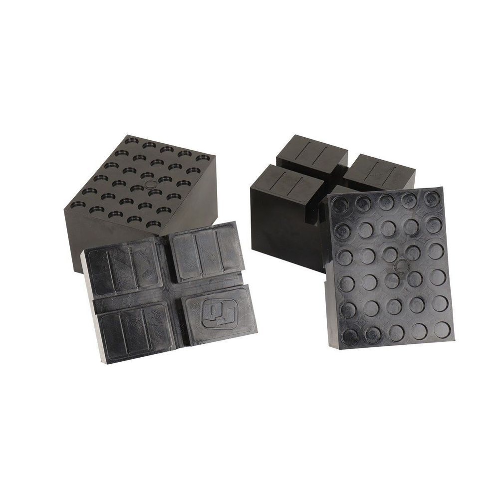 QuickJack 4 Inch x 3 Inch x 3 Inch Urethane Rubber Pinch-Weld Block - 4 Pack, large image number 2