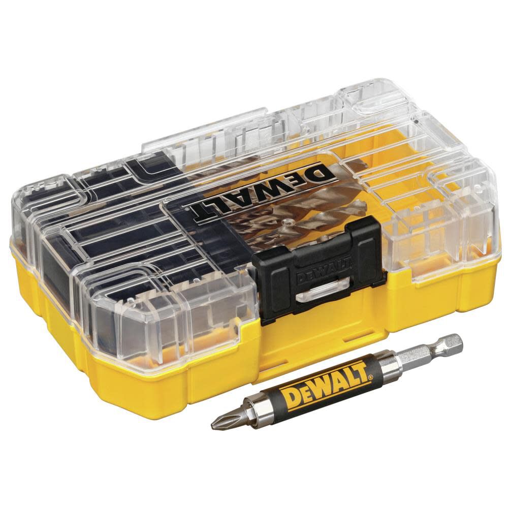 DEWALT 16pc Gold Ferrous Pilot Point Drill Bit Set, large image number 2