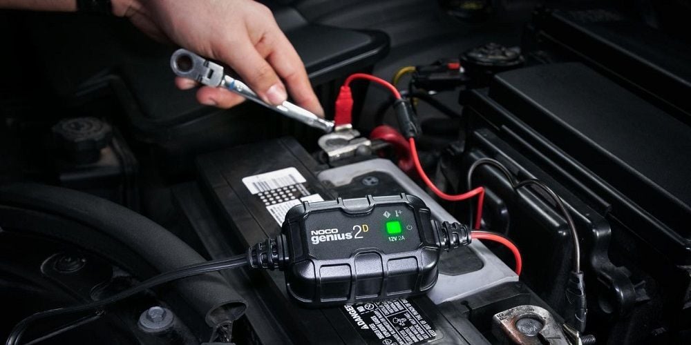 Noco Genius 2 Direct-Mount Battery Charger and Maintainer, large image number 4