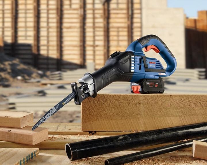 Bosch 18V EC 1-1/4 Inch-Stroke Multi-Grip Reciprocating Saw (Bare Tool), large image number 11