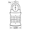 Master Lock 1-1/2 Inch Metal Body 4-Dial Locking Combination Padlock, small image number 5