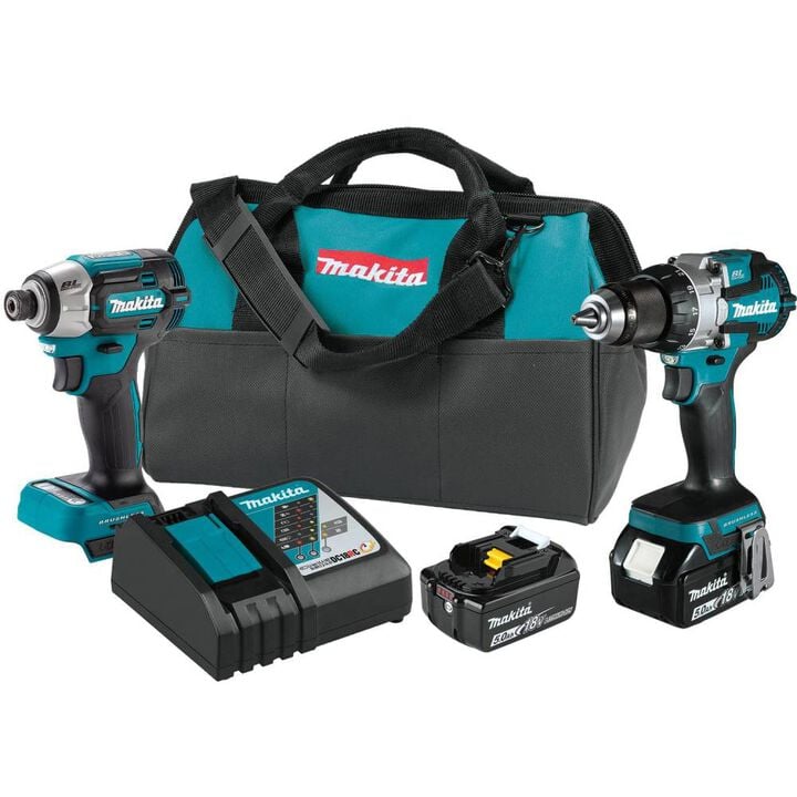Makita 18V LXT Lithium-Ion Brushless Cordless 2 Piece Combo Kit