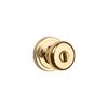 Kwikset Polished Brass Signature Series Keyed Entry Juno Door Knob, small image number 2