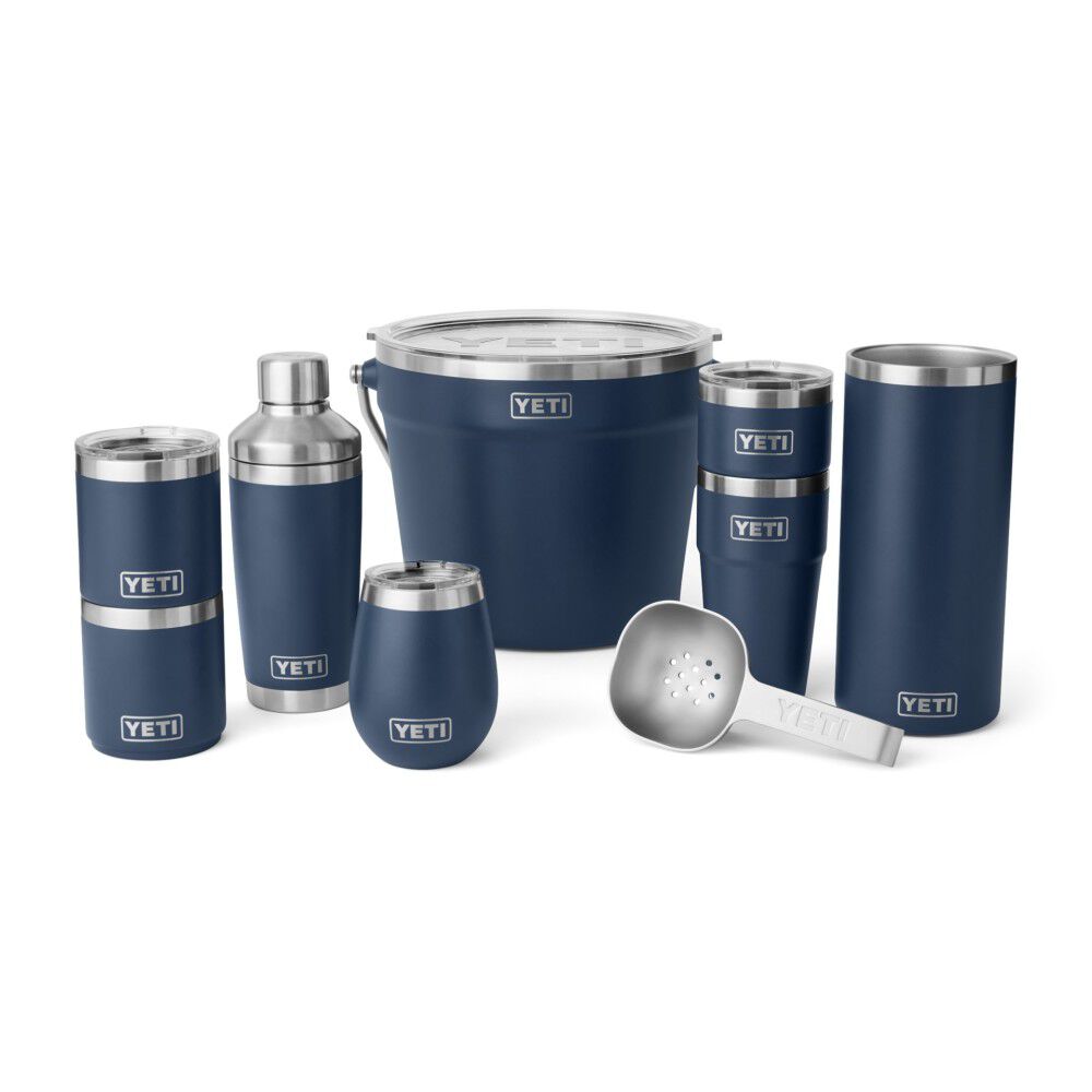 YETI Rambler 16 Oz Stackable Cup with Magslider Lid Navy, large image number 6