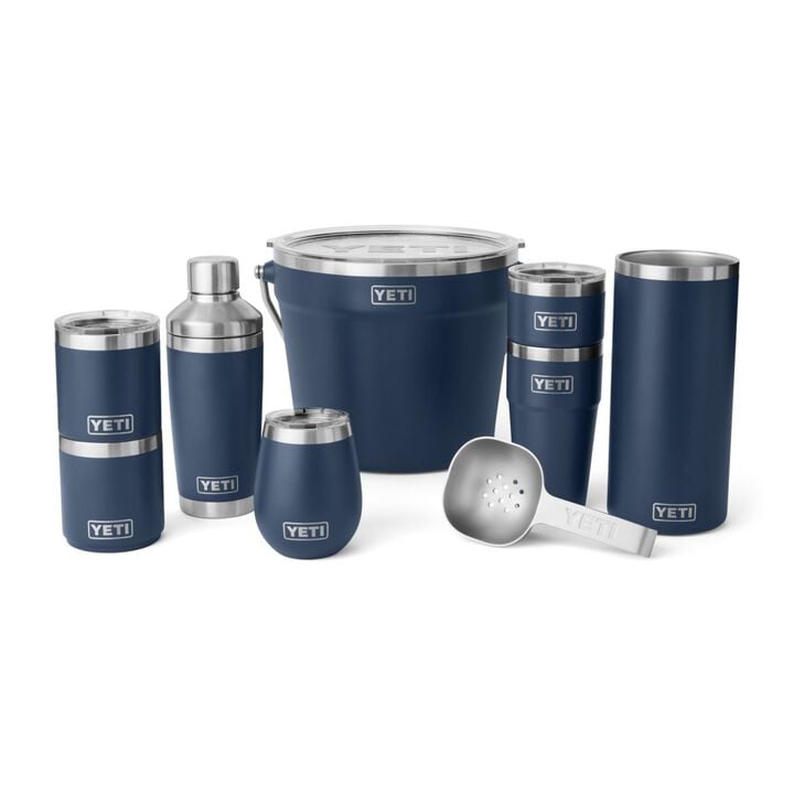 YETI Rambler 16 Oz Stackable Cup with Magslider Lid Navy, large image number 5