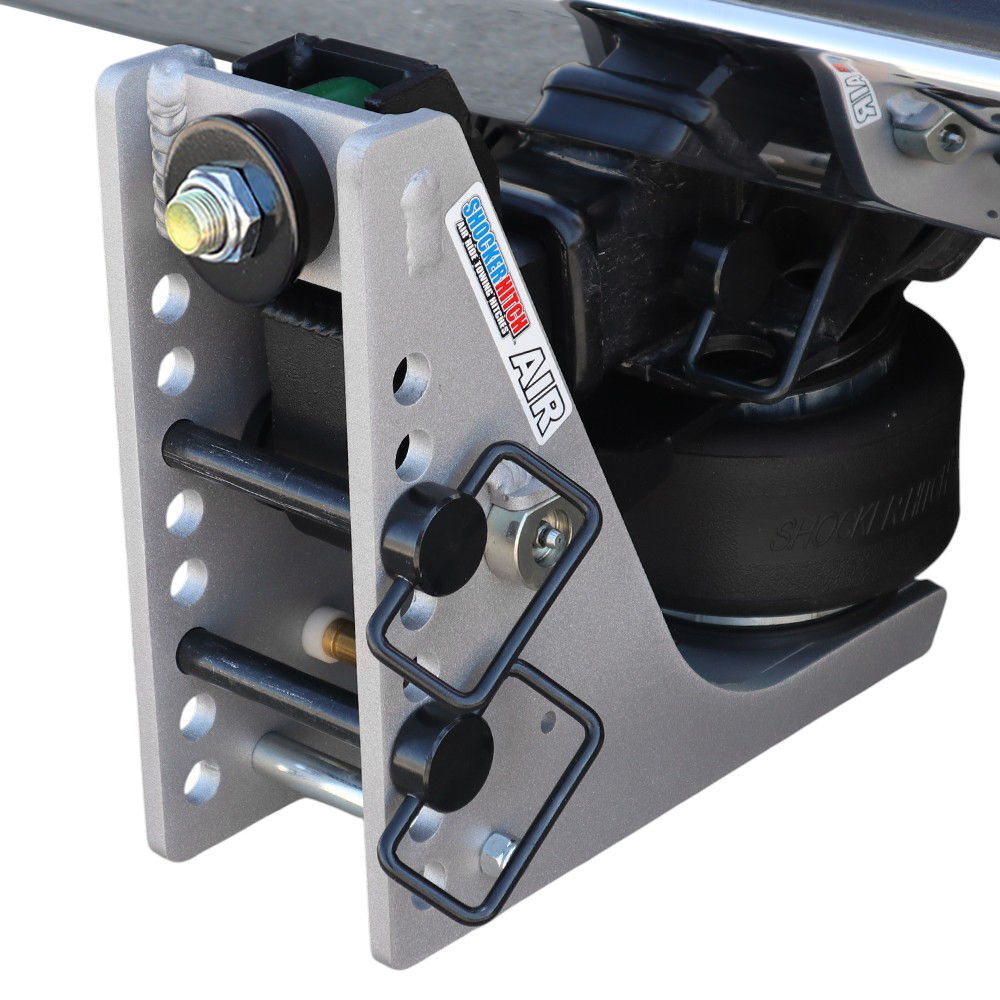 Shocker Hitch Streamline 10K Aluminum 2 Inch Air Receiver Hitch Base Frame with 2 D-Handle Pins, large image number 1