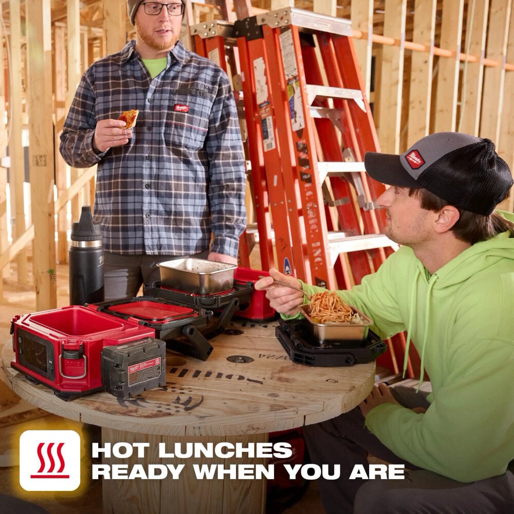 Milwaukee M18 Jobsite Lunch Warmer (Bare Tool) with PACKOUT Compatibility and REDLITHIUM HIGH OUTPUT XC5 Battery Bundle, large image number 6