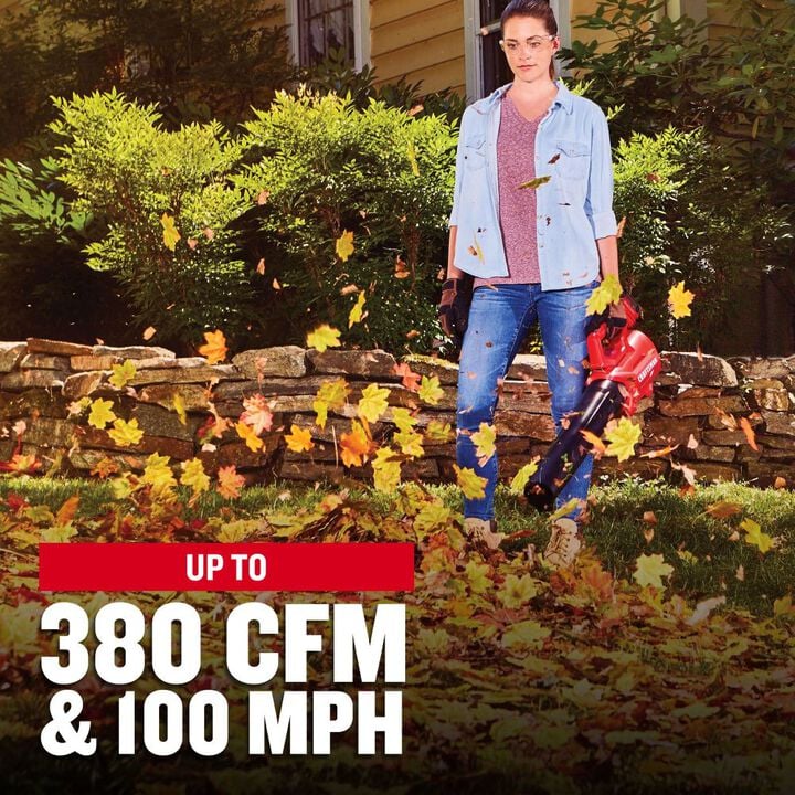 CRAFTSMAN V20 Cordless Battery Powered 380 CFM Axial Leaf Blower Kit, large image number 2